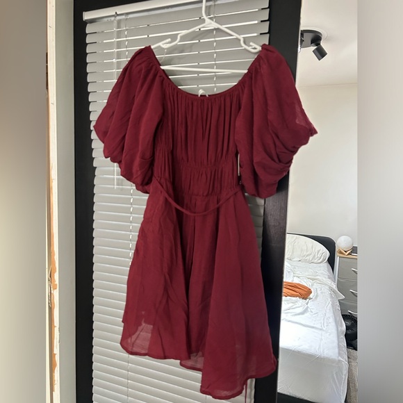 Parker Puff Sleeve Dress - Picture 1 of 3